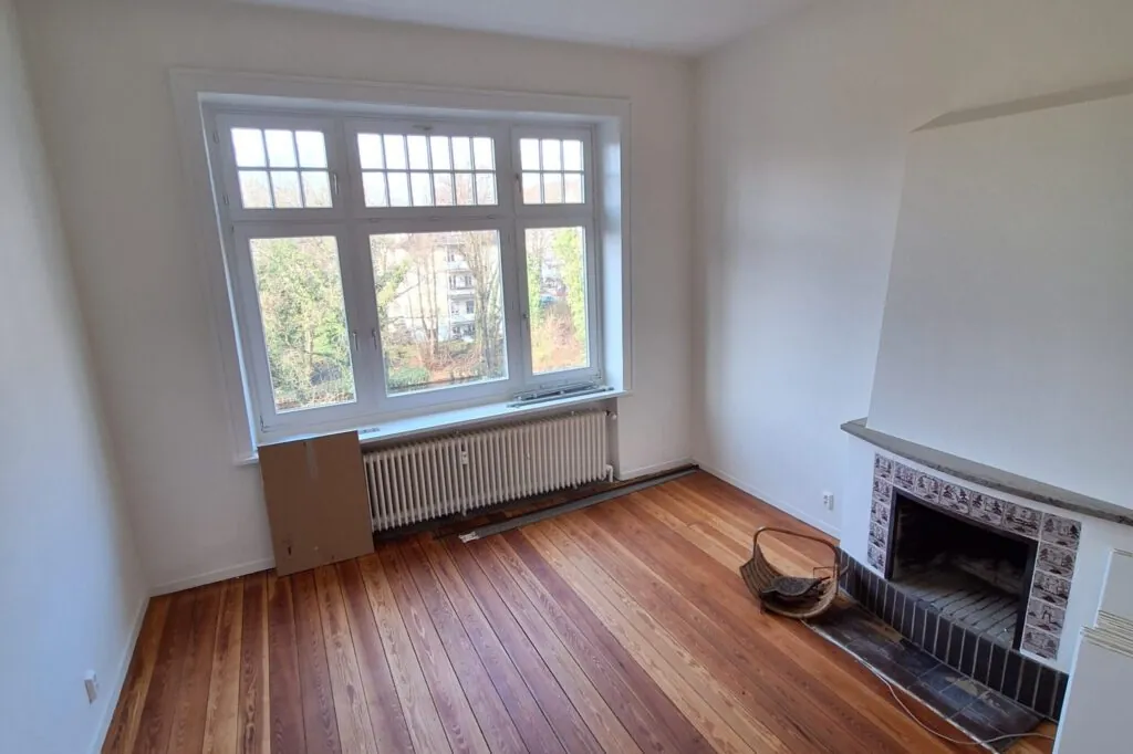 Hamburg-Winterhude, Wohnung, Kaminzimmer